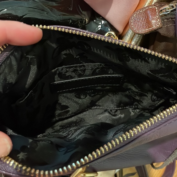 Rebecca Minkoff deep purple and gold mini MAC bag - Picture 3 of 10